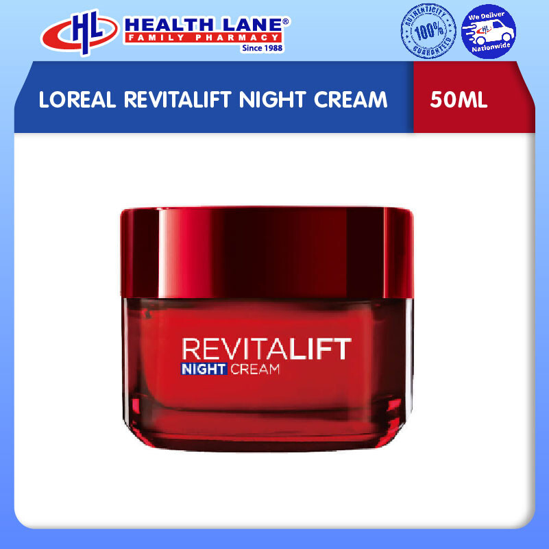 LOREAL REVITALIFT KRIM MALAM (50ML)